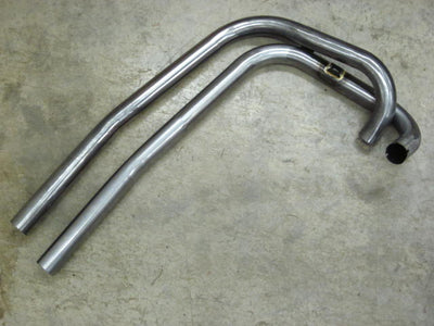 Exhaust Header pipes Triumph drag pipes 1 3/4