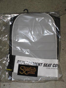 Triumph 650 500 replacement seat cover 1967 1968 grey top T120 T100 UK Made 82-7777