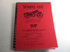 Matchless Motorcycle parts book 1949 clubman model 49 G3L