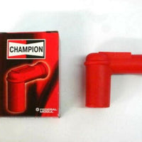 Champion Spark plug cap 5K 5000 ohm resistive red boot electronic ignition